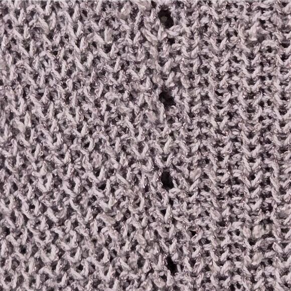 Maurices Mauve Solid High Neck Sweater Tank Top Relaxed Acrylic Sleeveless Layer - Picture 8 of 13